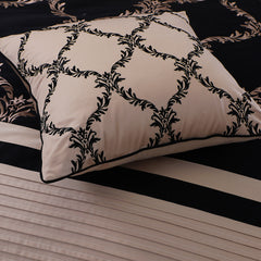 Majestic Embroidered Quilt Cover Set