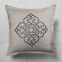 Ornament Embroidered Cushion