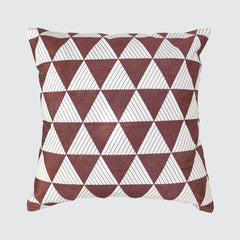 Pyramid Embroidered Cushion