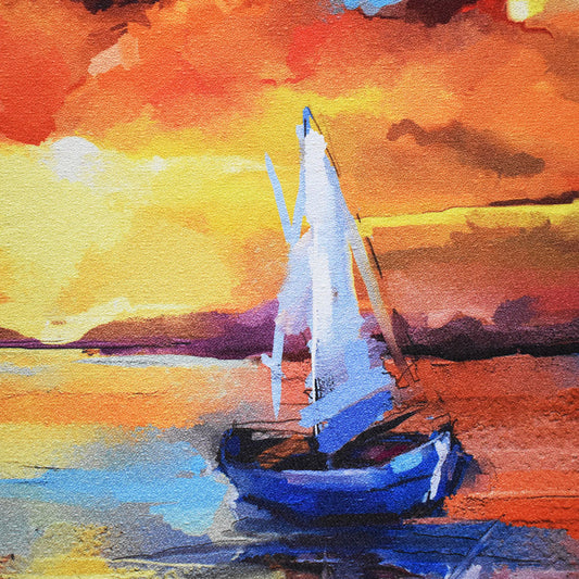Sail Printed Painting 60x60cm