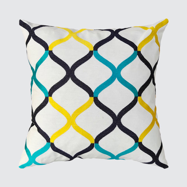 Tangle Embroidered Cushion