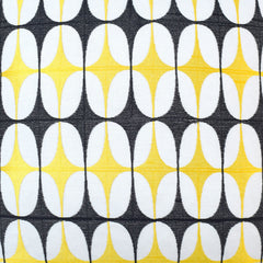 Yellow Tweak Embroidered Cushion