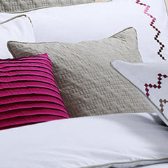 Zig Zag Cushion Covers Quilted